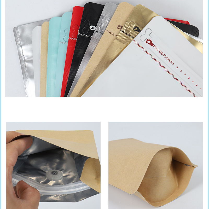 Customizable eco-friendly coffee bags, coffee packaging, and coffee bean bags are available