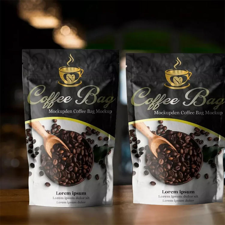 Customized printed plastic bags for food packaging, polyester film bags, nut bags, stand-up bags for snack packaging